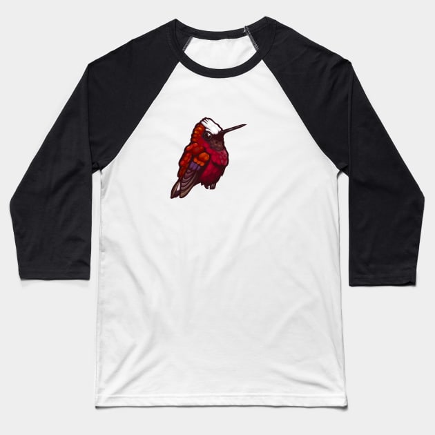 Snowcap Baseball T-Shirt by Ginboy